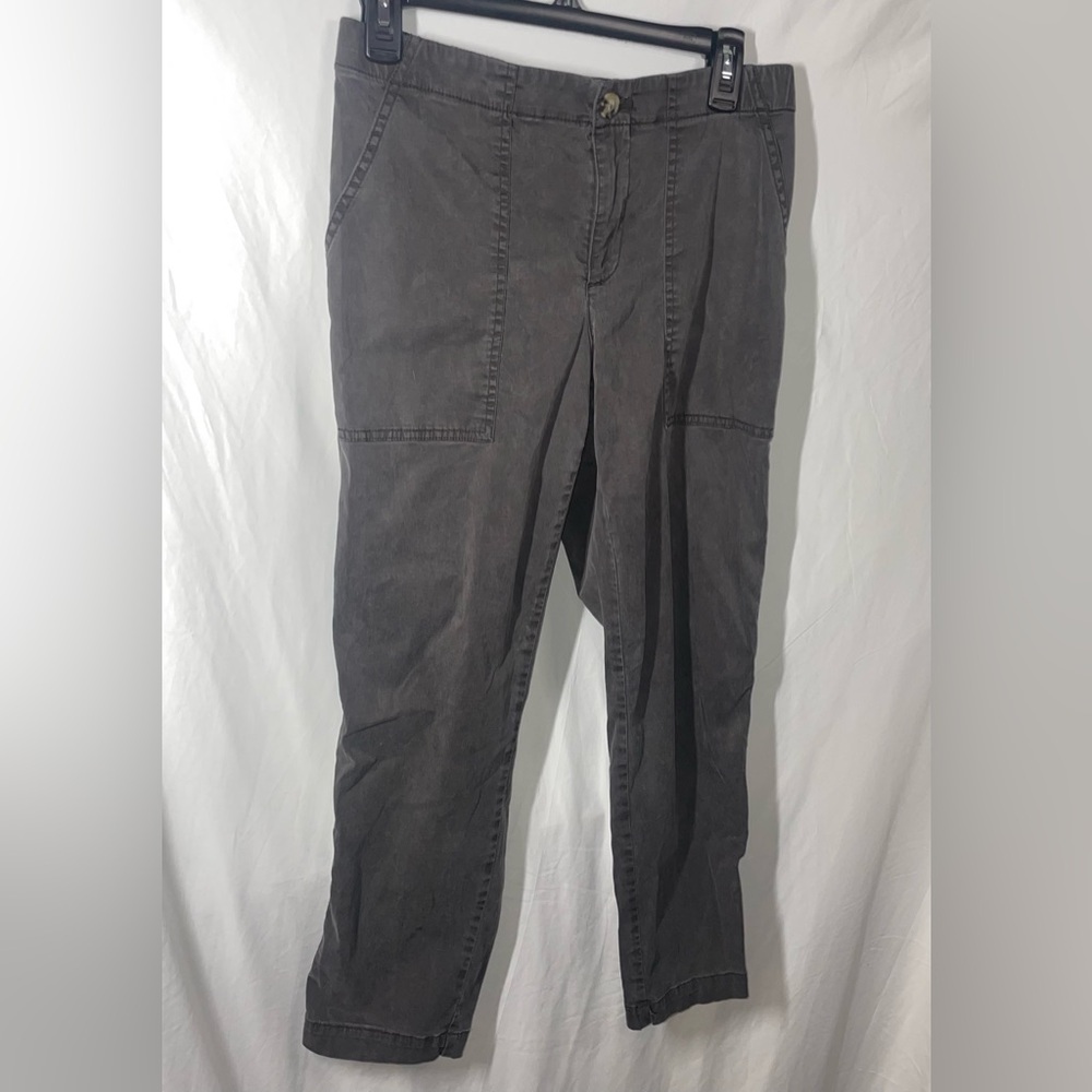 Straight Leg Utility Trouser Pants Size Small Lou & Grey